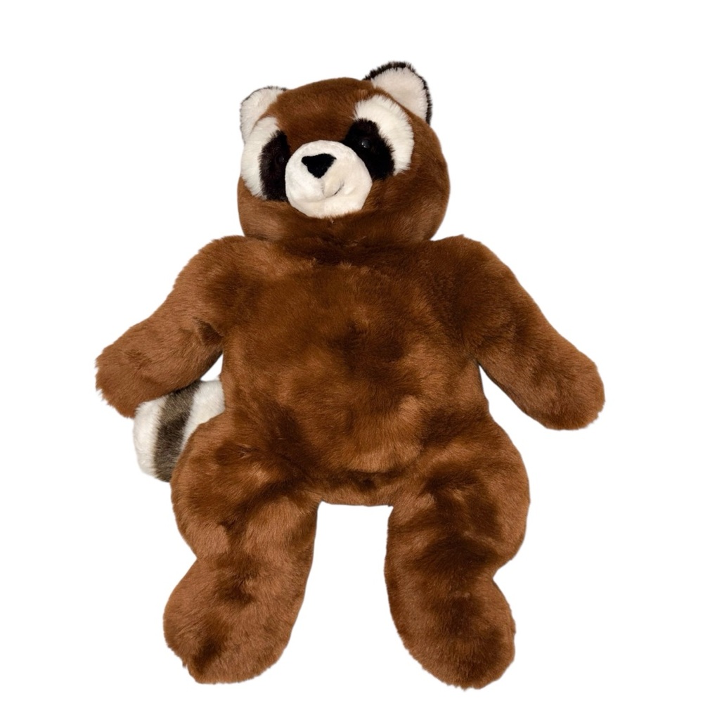 VINTAGE RARE HUGE 27" MERVYN'S FLOPPY FRIENDS RACCOON STUFFED PLUSH ANIMAL